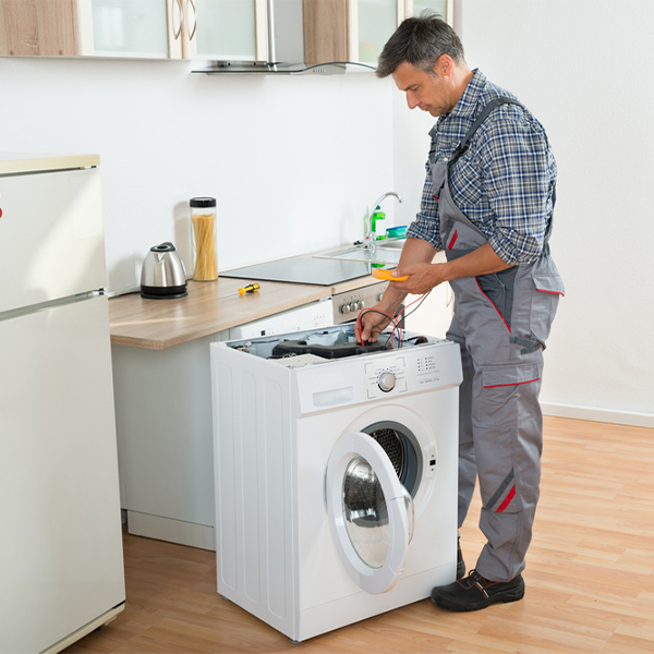 can you walk me through the steps of troubleshooting my washer issue in Grand Haven